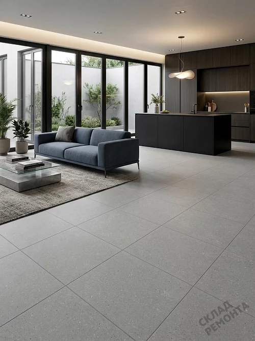 Фото Керамогранит матовый Gracia Ceramica Тренд серый 400*400*7 – купить в Ростове-на-Дону: цена, описание, фото. Интернет-магазин 1