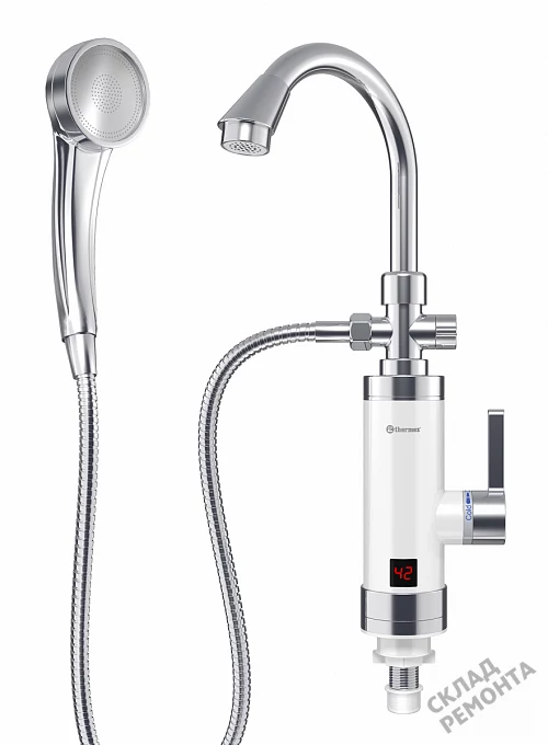 Фото Водонагреватель проточный Thermex Focus 3000 л. – купить в Ростове-на-Дону: цена, описание, фото. Интернет-магазин 1