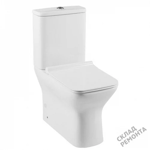 Фото Унитаз напольный Aquanet Cube-C 210759 безободковый купить в Ростове-на-Дону: цена, описание, фото. Интернет-магазин 5