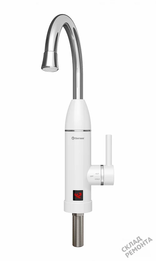 Фото Водонагреватель проточный Thermex Hotty 3000, 3 кВт – купить в Ростове-на-Дону: цена, описание, фото. Интернет-магазин 1