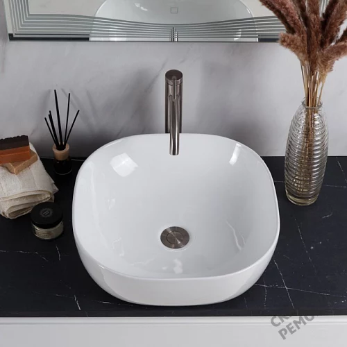 Фото Раковина накладная BelBagno BB1301 42.5 см купить в Ростове-на-Дону: цена, описание, фото. Интернет-магазин 5