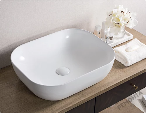 Фото Раковина накладная BelBagno BB1302 50 см купить в Ростове-на-Дону: цена, описание, фото. Интернет-магазин 4
