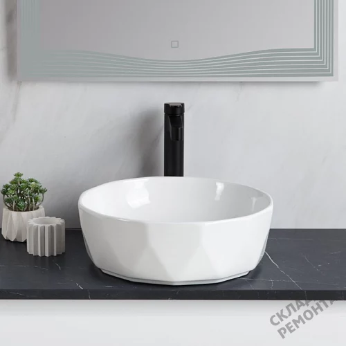 Фото Раковина накладная BelBagno BB1409 41 см купить в Ростове-на-Дону: цена, описание, фото. Интернет-магазин 6