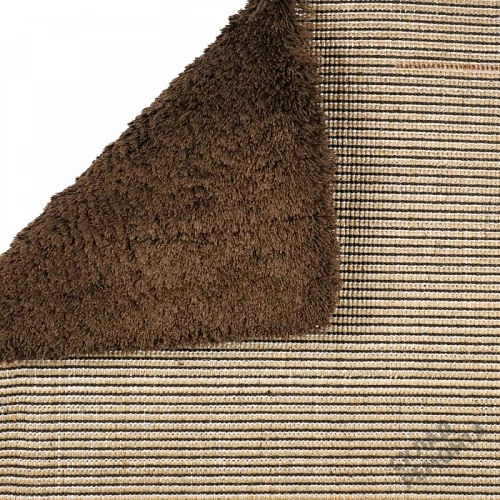 Фото Ковролин OZ Kaplan Gold Shaggy 01800A d. brown коричневый – купить в Ростове-на-Дону: цена, описание, фото. Интернет-магазин 4
