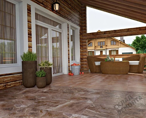 Фото Керамогранит матовый ProGRES Лава 739563 коричневый 450*450*8 – купить в Ростове-на-Дону: цена, описание, фото. Интернет-магазин 5