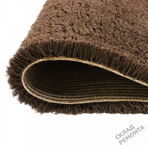 Фото Ковролин OZ Kaplan Gold Shaggy 01800A d. brown коричневый – купить в Ростове-на-Дону: цена, описание, фото. Интернет-магазин 3