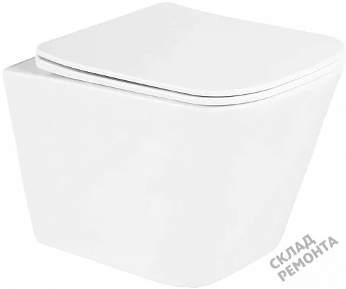 Фото Унитаз подвесной ODA Galeon-3103 (торнадо) безободковый купить в Ростове-на-Дону: цена, описание, фото. Интернет-магазин 1