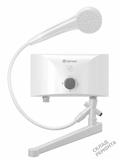 Фото Водонагреватель проточный Thermex Vetro 5500 combi – купить в Ростове-на-Дону: цена, описание, фото. Интернет-магазин 2