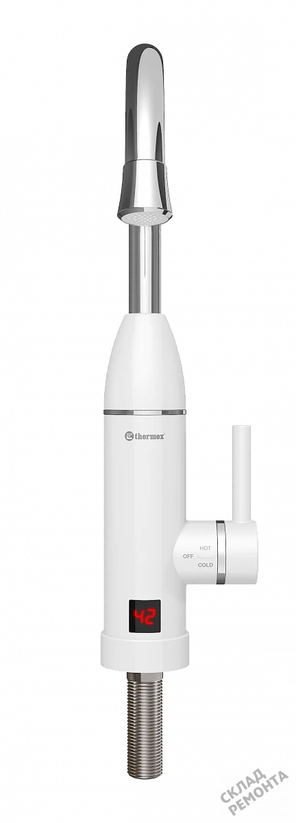 Фото Водонагреватель проточный Thermex Hotty 3000, 3 кВт – купить в Ростове-на-Дону: цена, описание, фото. Интернет-магазин 4