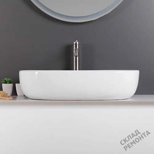 Фото Раковина накладная BelBagno BB1084 60 см купить в Ростове-на-Дону: цена, описание, фото. Интернет-магазин 3