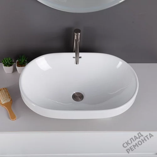 Фото Раковина накладная BelBagno BB1004 60 см купить в Ростове-на-Дону: цена, описание, фото. Интернет-магазин 4