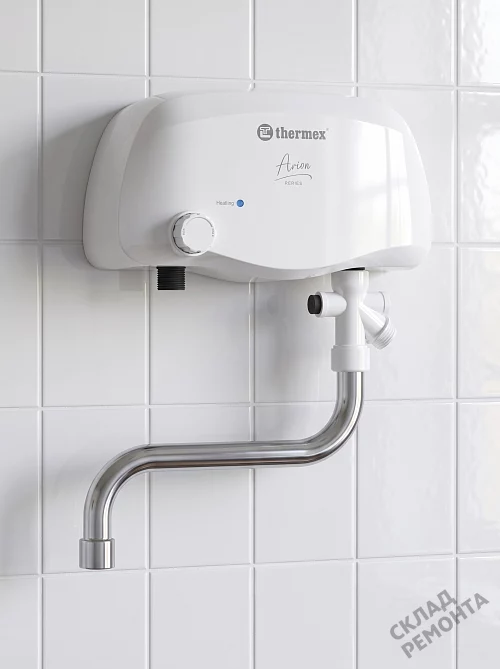 Фото Водонагреватель проточный Thermex Arion 3500 tap – купить в Ростове-на-Дону: цена, описание, фото. Интернет-магазин 1