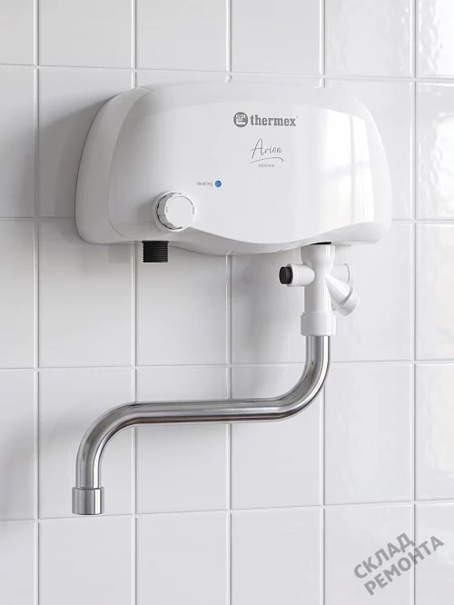Фото Водонагреватель проточный Thermex Arion 3500 tap л. – купить в Ростове-на-Дону: цена, описание, фото. Интернет-магазин 1