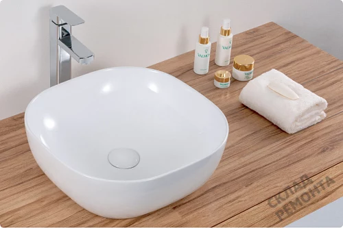 Фото Раковина накладная BelBagno BB1301 42.5 см купить в Ростове-на-Дону: цена, описание, фото. Интернет-магазин 3