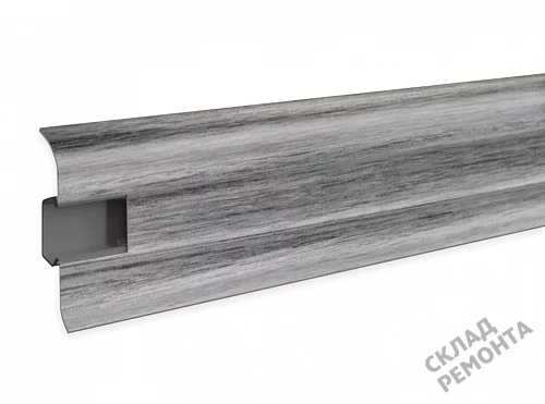 Фото Плинтус ПВХ Royce 2007 алюминий – купить в Ростове-на-Дону: цена, описание, фото. Интернет-магазин 2