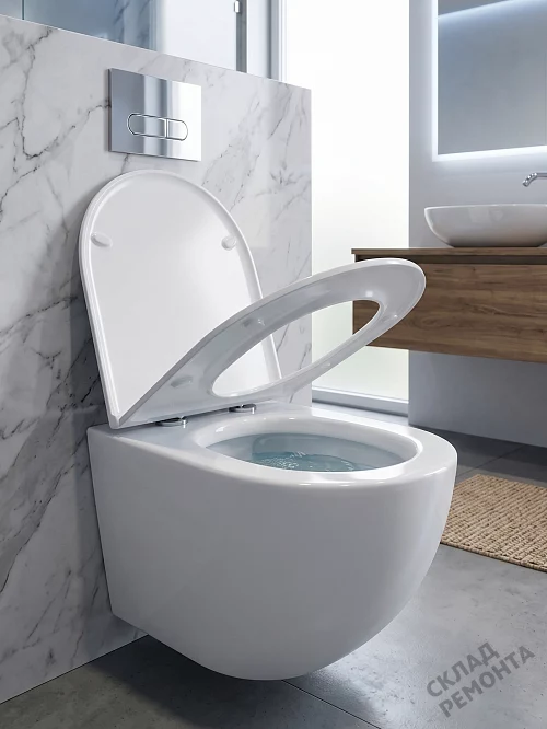 Фото Унитаз подвесной Calypso CS3215UQ-OK ультратихий смыв купить в Ростове-на-Дону: цена, описание, фото. Интернет-магазин 1
