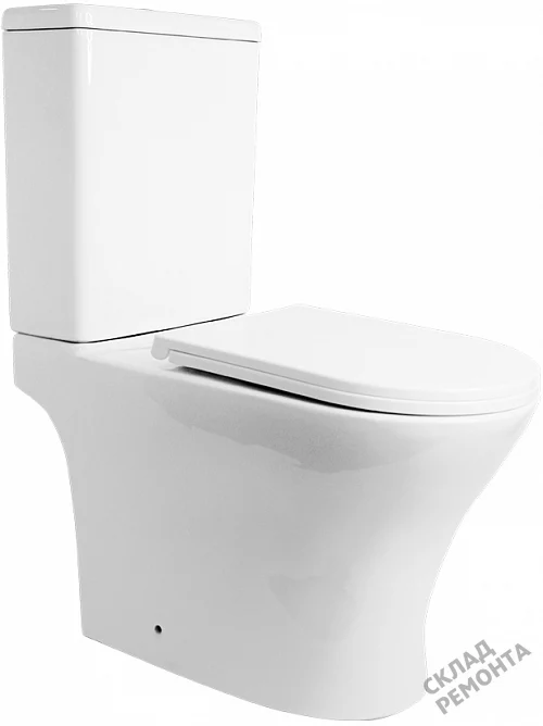 Фото Унитаз компакт напольный Calypso CS4851UQ-TK(OK) безободковый купить в Ростове-на-Дону: цена, описание, фото. Интернет-магазин 2