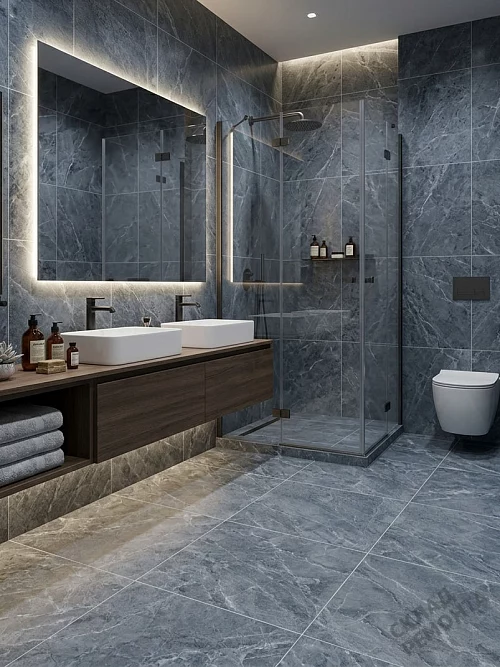 Фото Керамогранит матовый Diamond Ceramics 66N26 серый 600*600*9,5 – купить в Ростове-на-Дону: цена, описание, фото. Интернет-магазин 1