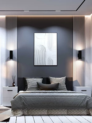 Панель МДФ AlberoWalls (центральная-4) платина 0,12*2,75м