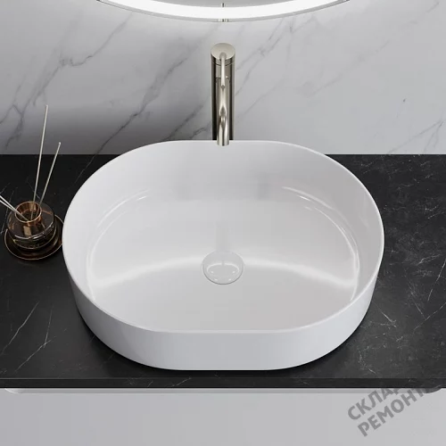 Фото Раковина накладная BelBagno BB1483, 50 см купить в Ростове-на-Дону: цена, описание, фото. Интернет-магазин 3