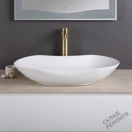 Фото Раковина накладная BelBagno BB1334, 66,5 см купить в Ростове-на-Дону: цена, описание, фото. Интернет-магазин 3