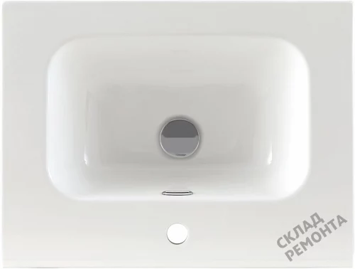 Фото Раковина на тумбу Aquanet Flat 60 (254363), 61 см купить в Ростове-на-Дону: цена, описание, фото. Интернет-магазин 2