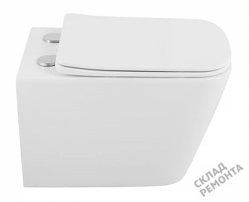 Фото Унитаз подвесной BelBagno Due 2.0 BB7107CHR/SC безободковый купить в Ростове-на-Дону: цена, описание, фото. Интернет-магазин 3