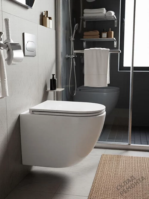 Фото Унитаз подвесной Calypso CS74UQ-OK ультратихий смыв купить в Ростове-на-Дону: цена, описание, фото. Интернет-магазин 1