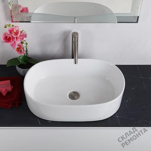 Фото Раковина накладная BelBagno BB1048 55 см купить в Ростове-на-Дону: цена, описание, фото. Интернет-магазин 3