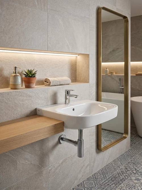 Фото Раковина универсальная Roca Debba 32799400Y, 60 см купить в Ростове-на-Дону: цена, описание, фото. Интернет-магазин 1