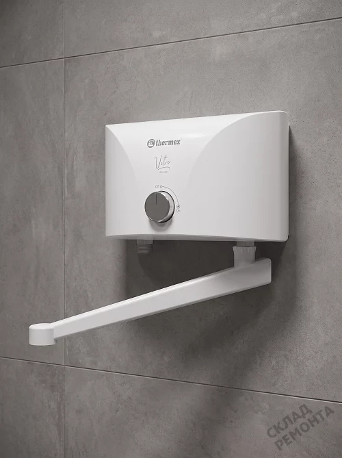 Фото Водонагреватель проточный Thermex Vetro 5500 tap – купить в Ростове-на-Дону: цена, описание, фото. Интернет-магазин 1